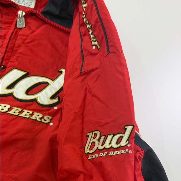 Budweiser Red and Black Windbreaker #8 Dale Jr. - Picture 9 of 16